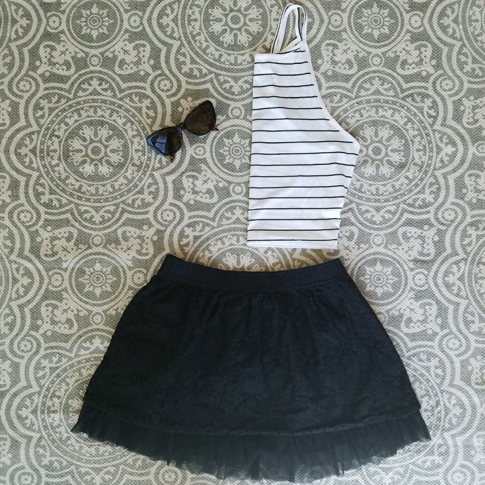 Black Mini Skirt